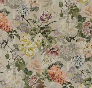 Designers Guild Stoff 'DELFT FLOWER - TUBEROSE' 3,5 Meter (350cm) 100% LEINEN - Bild 1 von 7