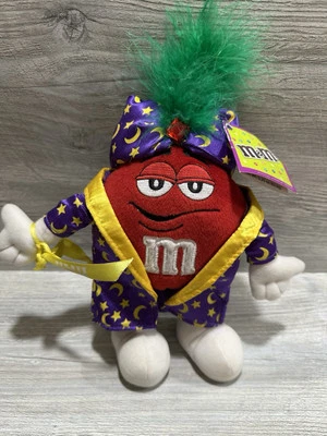 Peluche M&M 10" 2004 Galerie Red - Mago con capa púrpura *Ver detalles* Foto 1 de 4