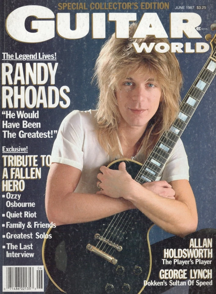 Guitar World June 1987 (Randy Rhoads Special Collector's Edition) Foto 1 de 1
