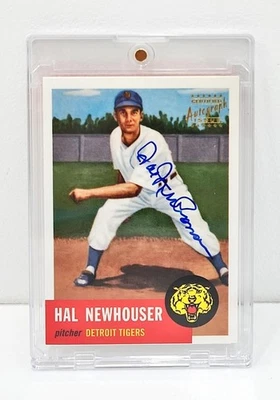 Hal Newhouser 1997 Topps Stars Rookie Reprints Auto Autograph Tigers HOF 📈 - Image 1 of 3