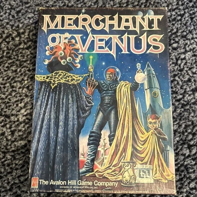 Avalon Hill 1988 : Merchant’s of Venus Game: From a Game Collector’s Estate - Image 1 of 3