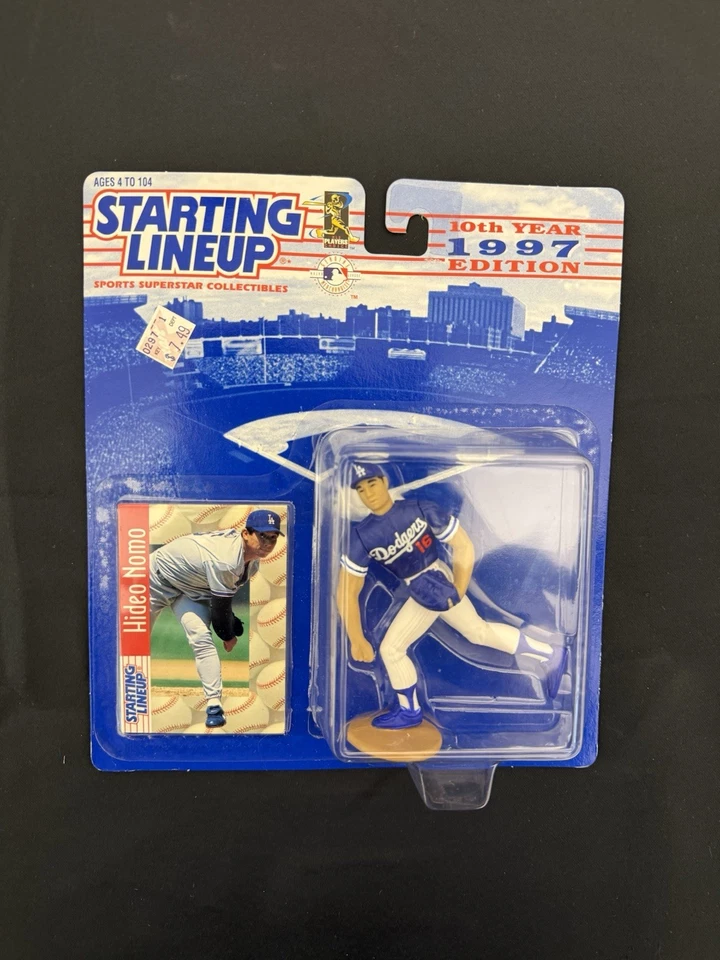 Figura de superestrella coleccionable Hideo Nomo LA Dodgers de alineación inicial Foto 1 de 1