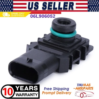 Sensor de presión de válvula de cierre de inyección de aire secundario para VW Golf Jetta Audi A3 Foto 1 de 4