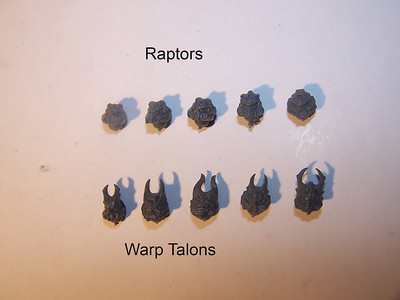 Games Workshop Chaos Space Marines Raptors Warhammer 40K Miniatures for ...