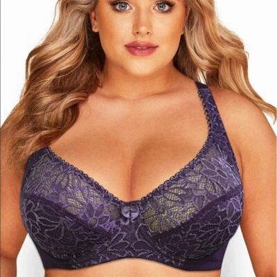 Sujetadores de mujer talla grande con aros sin relleno Sissy lencería sexy ropa interior Foto 1 de 4