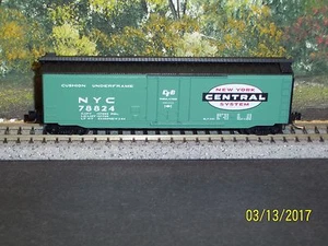 MTL MICRO-TRAINS N SCALE #32250 50' STD BOXCAR PLUG DOOR N.Y.C. #78824 - Picture 1 of 3