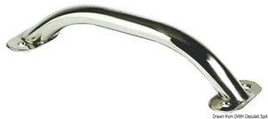 Oval pipe handrail AISI316 19x25 mm 600mm. Osculati 41.911.24 - Picture 1 of 2