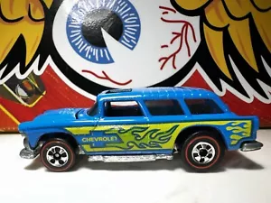 RARE! 1974 Hot Wheels Redline ALIVE 55 Alternate Light Blue Enamel Flying Colors - Picture 1 of 10