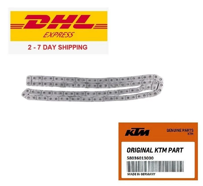Timing Cam Chain KTM LC4 500,540,600,612,620 640, Duke , Enduro , SMC , SM - Image 1 of 2