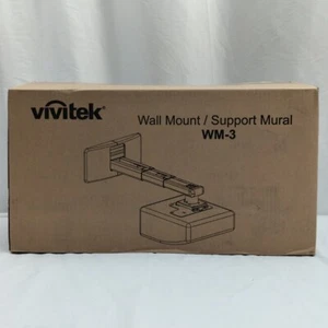 Vivitek Projector Smart board Wall Mount / Support Mural WM-3 White NEW - Picture 1 of 6