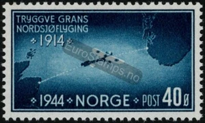 Norway 1945 (NK 325, MI 298, SC 267) Gran's Flight 1914 - MH - Picture 1 of 1