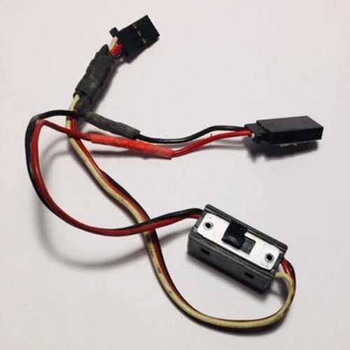 Schalterkabel Mit 2 Futaba Stecker Männlich Weiblich 14+14Cm - Bild 1 von 1