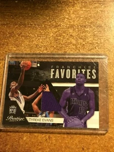 2010-11 Prestige Franchise Favorites Memorabilia 072/249 # 30 Tyreke Evans - Picture 1 of 2