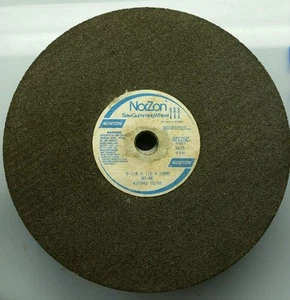 NEW Norton NorZon 9-7/8" x 1/2" x 20mm BS-RE 431543 Saw Gumming Wheel Ships Free - Picture 1 of 1