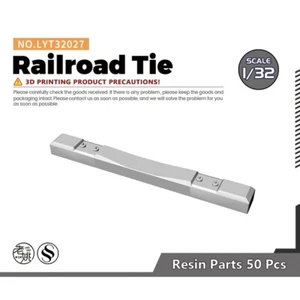 Yao's Studio LYT32027 1/32  Railroad Tie For Model Railroads Display - Picture 1 of 2