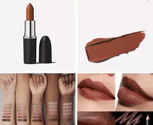 Mac ICONIC PHOTO Lipstick Macximal Silky Matte, Brown, New In Box - Picture 1 of 5