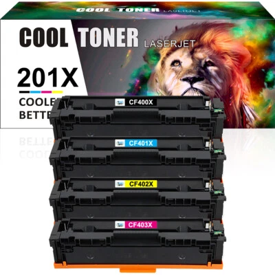 4 Toner XXL für HP Color LaserJet Pro MFP M 277 DW MFP M 277 N M274N M274DN 201X - Bild 1 von 4
