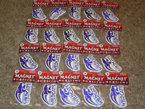 LOT of 20 KANSAS STATE WILDCATS ST Vintage RUBBER FRIDGE MAGNET Standings Board Cover