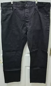 Levis 501 Button Fly Black Jean 44 x 32 - Picture 1 of 2