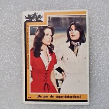 CHARLIES ANGELS - Kate Jackson AND Jaclyn Smith TV SERIE 1979 CARD N°45