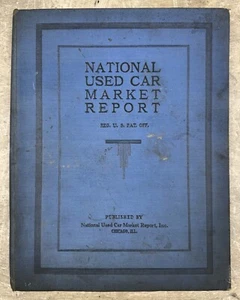 Original 1929 National Used Car Market Report - Picture 1 of 14