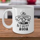 Read The Full Title    The Mountains Are Calling Mug Outdoors Lover Gift