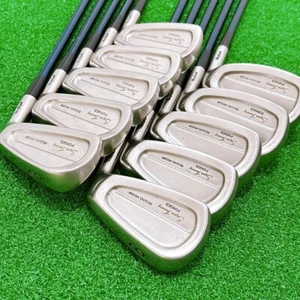 MacGregor Super Tourney M205R FORGED Iron Set 3-9,PW,AW,SW 10pcs Flex-R - Picture 1 of 17