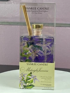 Vintage YANKEE CANDLE Diffusers MIDNIGHT JASMINE 3 Oz New In Box - Picture 1 of 11