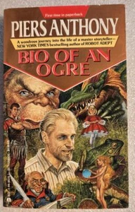 Bio of an Ogre by Piers Anthony signed 1st printing pb - Picture 1 of 5