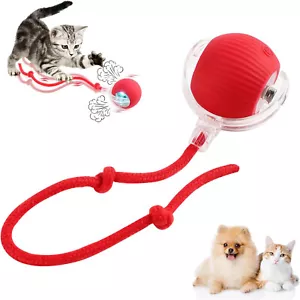 Cat Dog Toy Smart Electric Pet Self-moving Teasing Automatic Rolling Ball - Picture 1 of 22