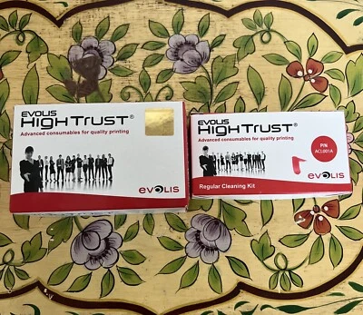 NEW Evolis R3011 Color Ribbon 5 Panel YMCKO 200 Images Pebble Dualys Securion - Image 1 of 4