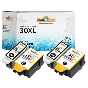 4 Pack 30XL Ink Cartridges for Kodak ESP C110 ESP Office 2170 ESP C310 Printer - Picture 1 of 2