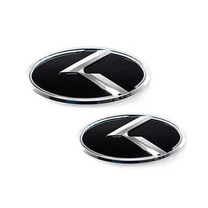 Front Rear K Emblem 2p for 2017 2018 2019 2020 Kia Sportage - Picture 1 of 7