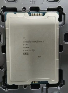 LGA4677 Intel xeon Gold 6430 QS 32C/64T Soporte gigabyte ms73-hb1 ms33-ar0 - Imagen 1 de 4