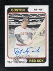 2023 Topps Heritage 1974 Real One Auto Carl Yastrzemski #74RO-CY HOF