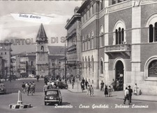 CARTOLINA CAMPANIA- BENEVENTO, CORSO GARIBALDI, PALAZZO ECONOMIA- VG 1957