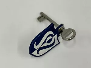 Vintage Hotel Reutemann-Seegarten Lindau Westfalenkrone Skeleton Room Key - Picture 1 of 6
