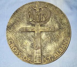 Kreuz St. Alban Plakette - Bild 1 von 2