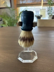 CEPILLO DE AFEITAR PURO VINTAGE EN SOPORTE LUCITE - Imagen 1 de 11