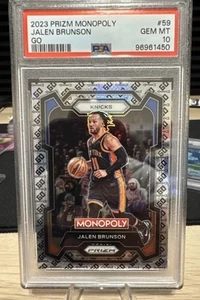 2023-24 Panini Prizm Monopoly GO Jalen Brunson #59 PSA 10 POP 9 🔥 - Imagen 1 de 2
