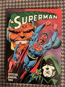 Superman Official Annual 1983 Unclipped Amazing Condition - Picture 1 of 5