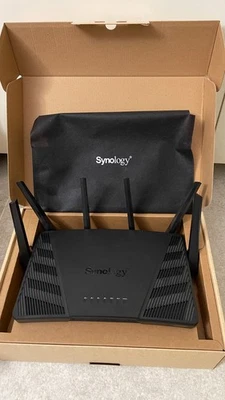 Router Firewall Synology RT6600AX Tri-band Wi-Fi 6 MESH PARI AL NUOVO - Immagine 1 di 4