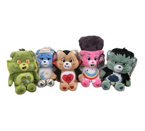 Care Bears x Universal Monsters 9 Zoll Plüsch KOMPLETTSATZ VON 5 Neu mit Etikett - Bild 1 von 5