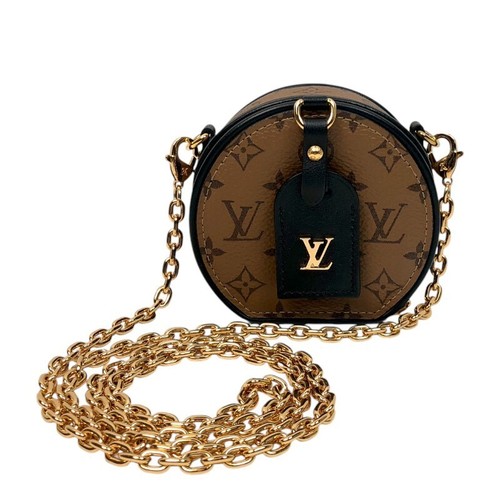 LOUIS VUITTON（LV） Louis Vuitton Bowitte Chapeau Collana M68577 Monogram Reverse Borsa Tela Usata