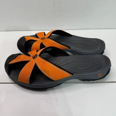Sandalias Keen para mujer talla 8 naranja y gris correa cruzada Foto 1 de 4