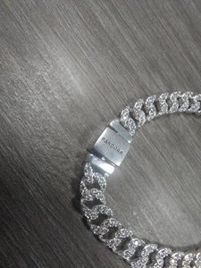 Bracciale Pandora Catena Cubana Pavè 18 Cm - Imagen 1 de 3