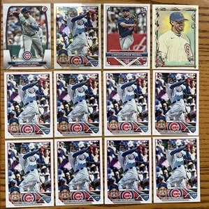 (12) 2023 Topps Bowman Christopher Morel ROOKIES Chicago Cubs Rays - Foto 1 di 8