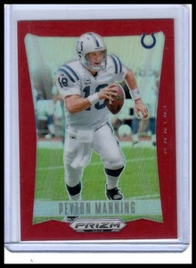 2024 Panini Prizm Deca #139 Peyton Manning Red Prizms - Picture 1 of 2
