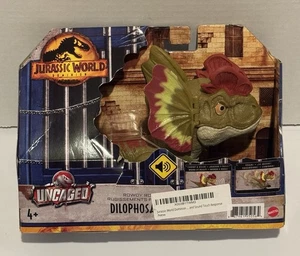 JURASSIC WORLD DOMINION Rowdy Roars DILOPHOSAURUS Dinosaurio SIN JAULA 2022 - Imagen 1 de 2