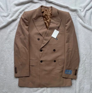Gucci Wool Saharian Wool Herringbone Formal Blazer Jacket - M - MSRP $2600 - New - Picture 1 of 5